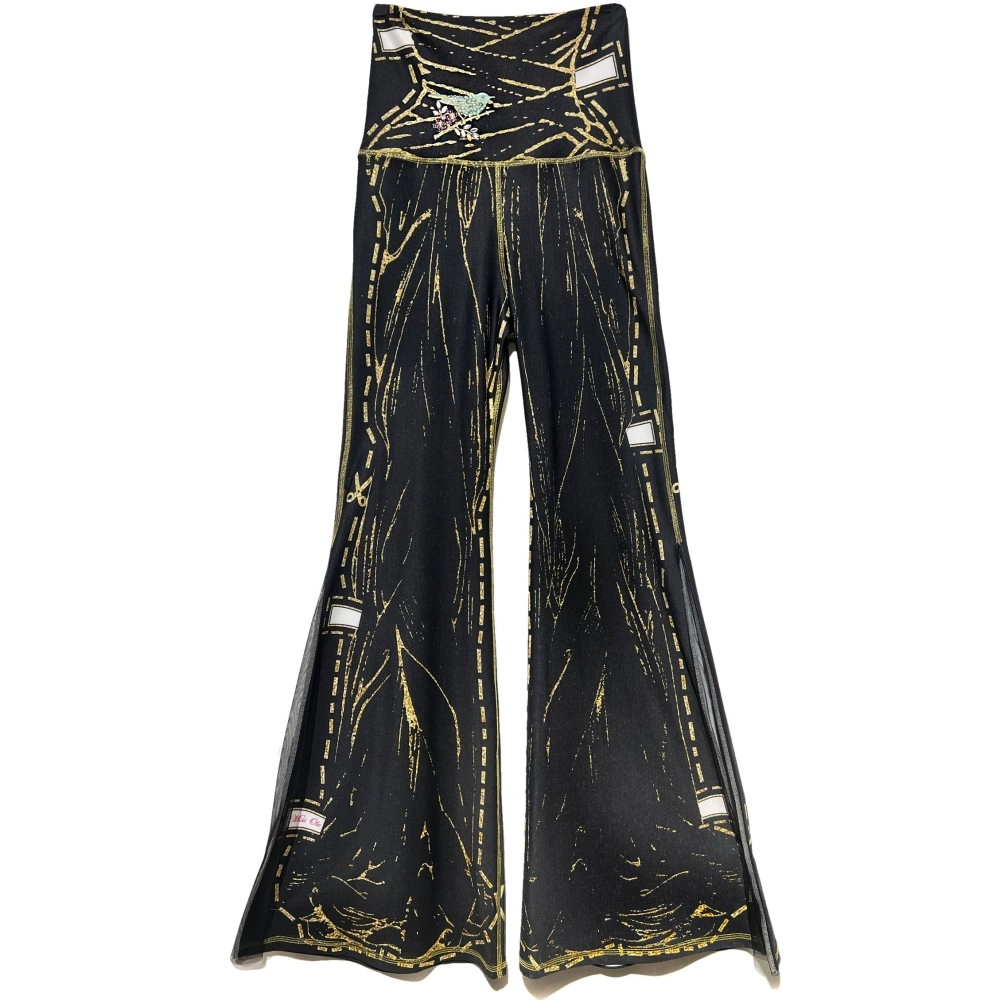 İspanyol Paça Yüksek Bel Pantolon