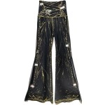 İspanyol Paça Yüksek Bel Pantolon